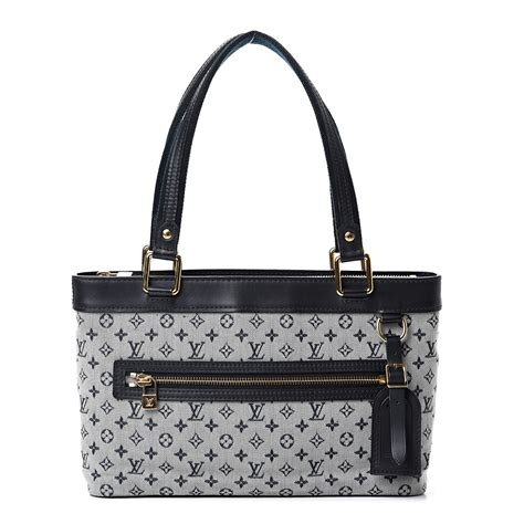 LOUIS VUITTON Mini Monogram LUCILLE PM Blue